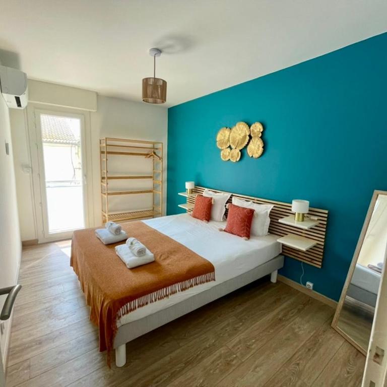 "Tango" T2 Clim, Centre-Ville, Parking, Wifi - Apartamento de 1 dormitorio con terraza - 10