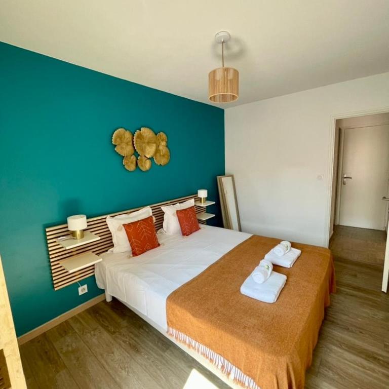 "Tango" T2 Clim, Centre-Ville, Parking, Wifi - Apartamento de 1 dormitorio con terraza - 11