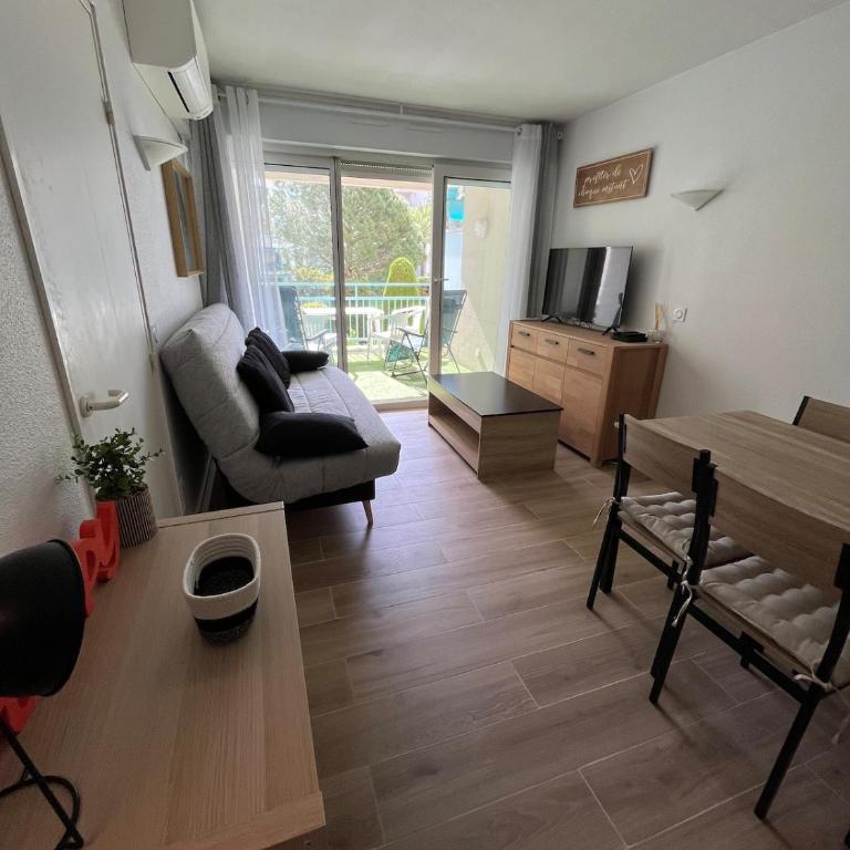 F2 Vue mer - Piscine - Climatisation - Parking - One-Bedroom Apartment - 7