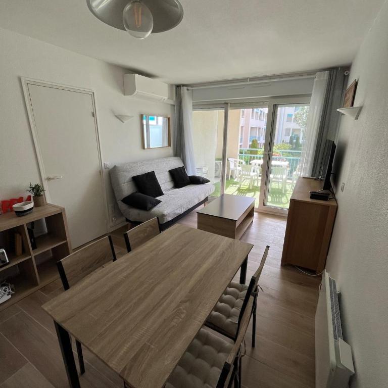 F2 Vue mer - Piscine - Climatisation - Parking - One-Bedroom Apartment - 13