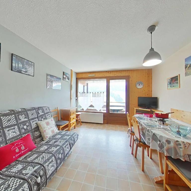 Studio cabine 4 pers avec terrasse et garage, proche navettes ski - Le Grand-Bornand - FR-1-241-242 - Apartamento - 1