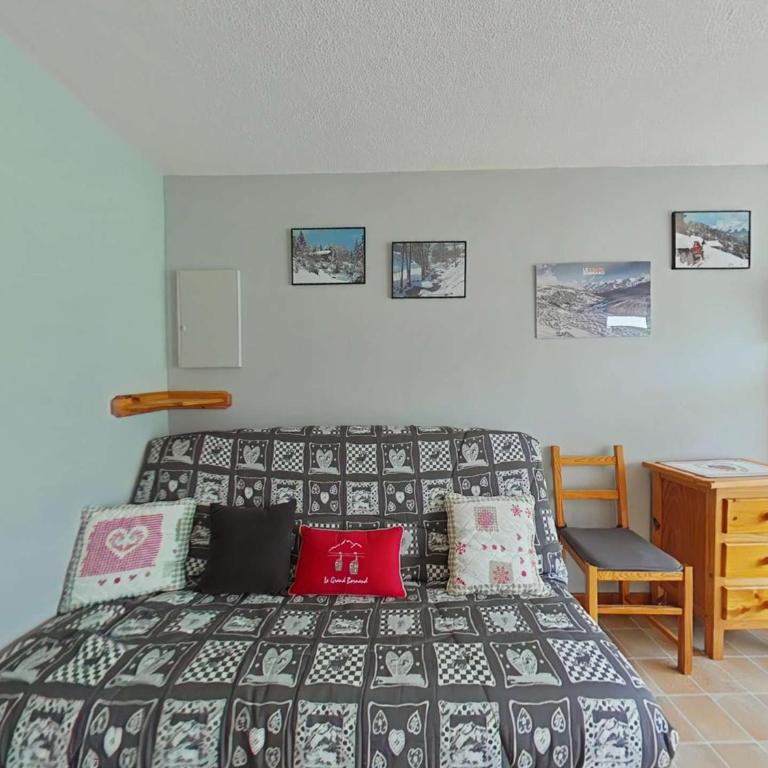 Studio cabine 4 pers avec terrasse et garage, proche navettes ski - Le Grand-Bornand - FR-1-241-242 - Apartamento - 2