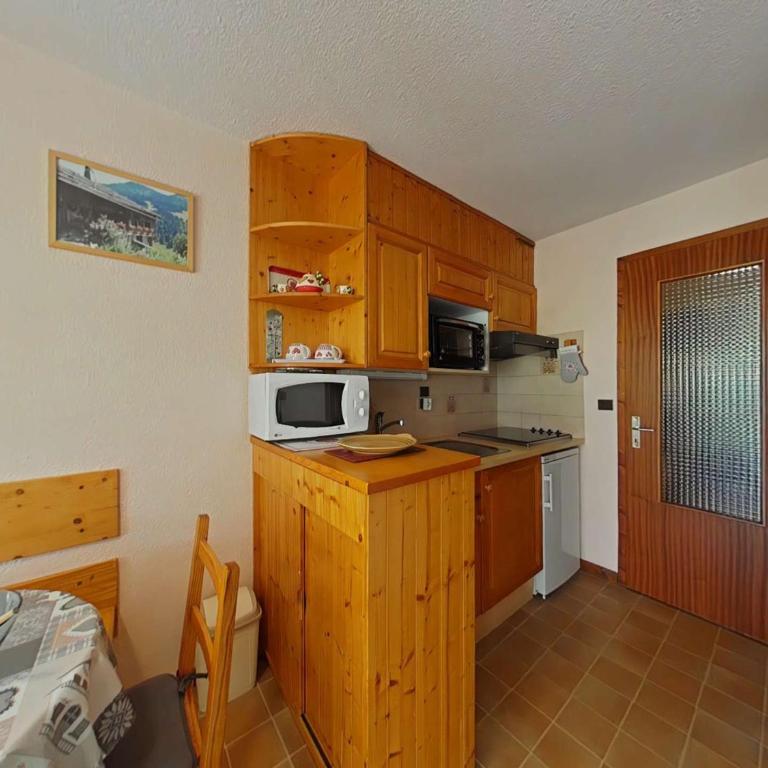 Studio cabine 4 pers avec terrasse et garage, proche navettes ski - Le Grand-Bornand - FR-1-241-242 - Apartamento - 5