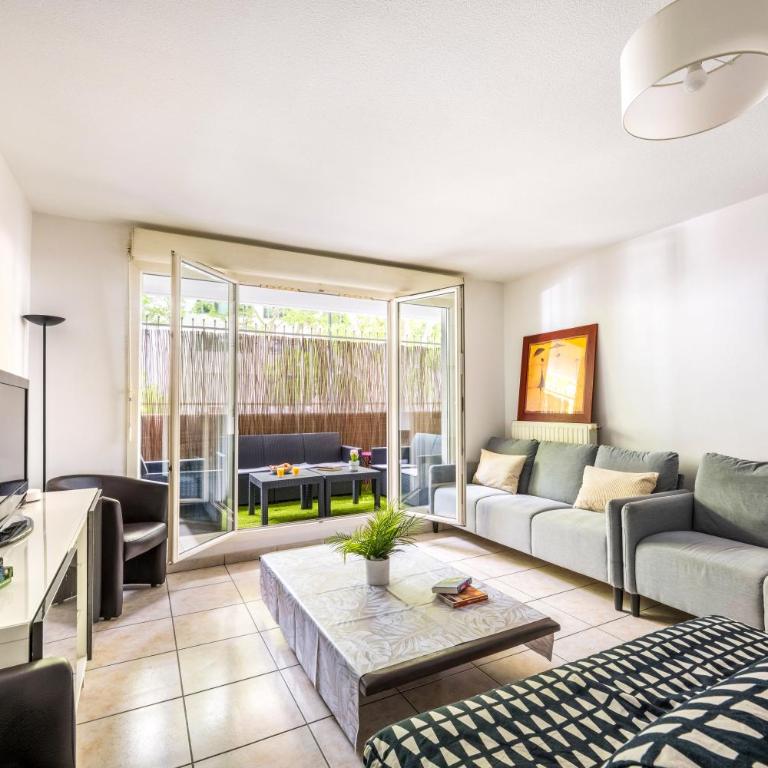 BnGo I Immenses Terrasses I 3 chambres, garage, 9 personnes - Appartement 3 Chambres - 4