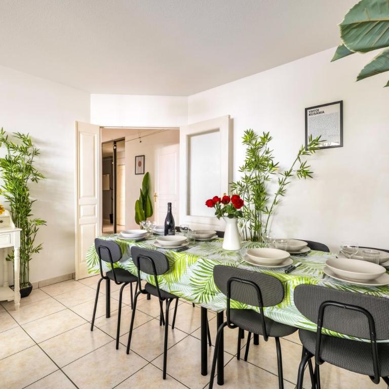 BnGo I Immenses Terrasses I 3 chambres, garage, 9 personnes - Appartement 3 Chambres - 8