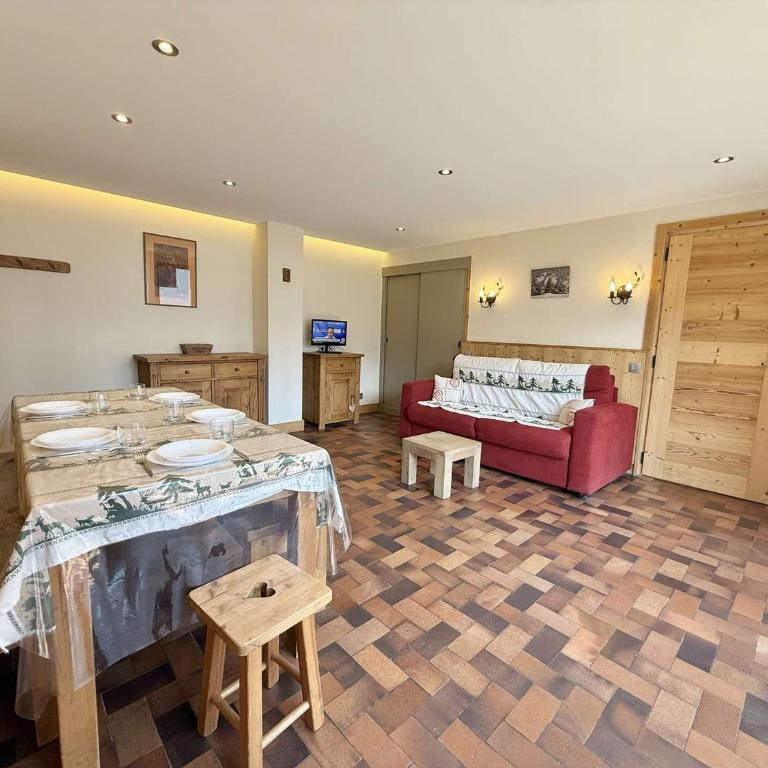Appartement cosy au cœur de Praz-Sur-Arly - 5 pers, proche centre et pistes, parking et casier ski - Appartement 1 Chambre - 1