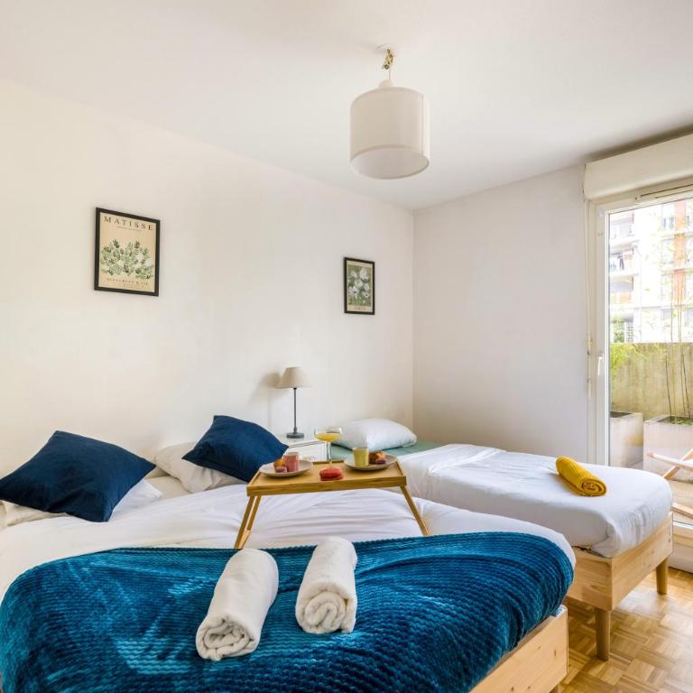 BnGo I Immenses Terrasses I 3 chambres, garage, 9 personnes - Appartement 3 Chambres - 15