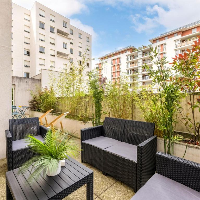 BnGo I Immenses Terrasses I 3 chambres, garage, 9 personnes - Appartement 3 Chambres - 22