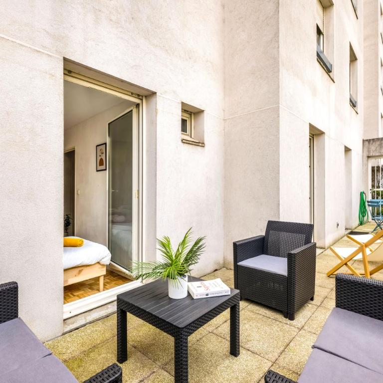 BnGo I Immenses Terrasses I 3 chambres, garage, 9 personnes - Appartement 3 Chambres - 23