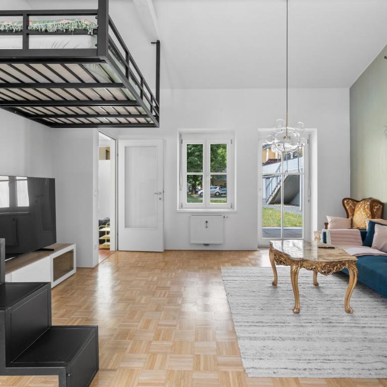 Studio Apartment Graz Schloss Eggenberg - Apartment mit 2 Schlafzimmern - 39
