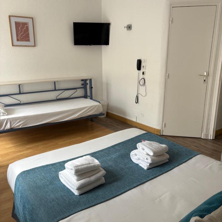 Hotel Saint Georges, Face à la mer - Chambre Triple Économique - 3