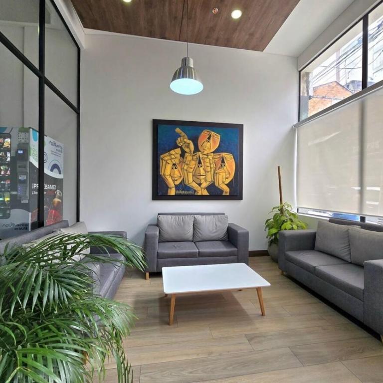 Loft moderno con piscina y turco - Apartamento de 1 dormitorio - 19