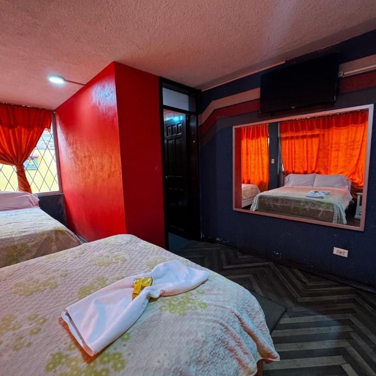 Hotel Jimmy Latacunga - Family Room with Private Bathroom - 4