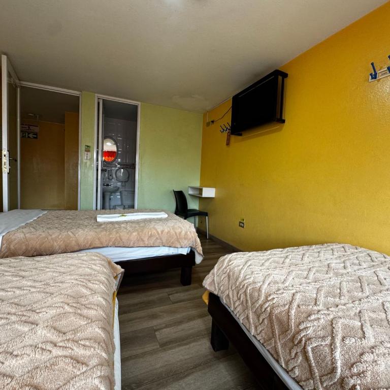Hotel Jimmy Latacunga - Triple Room with Private Bathroom - 2
