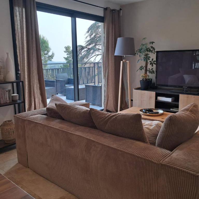 Maison neuve climatisée, à 2 pas du centre de Bédoin, La Villa Thélo - Villa 2 Chambres - 17