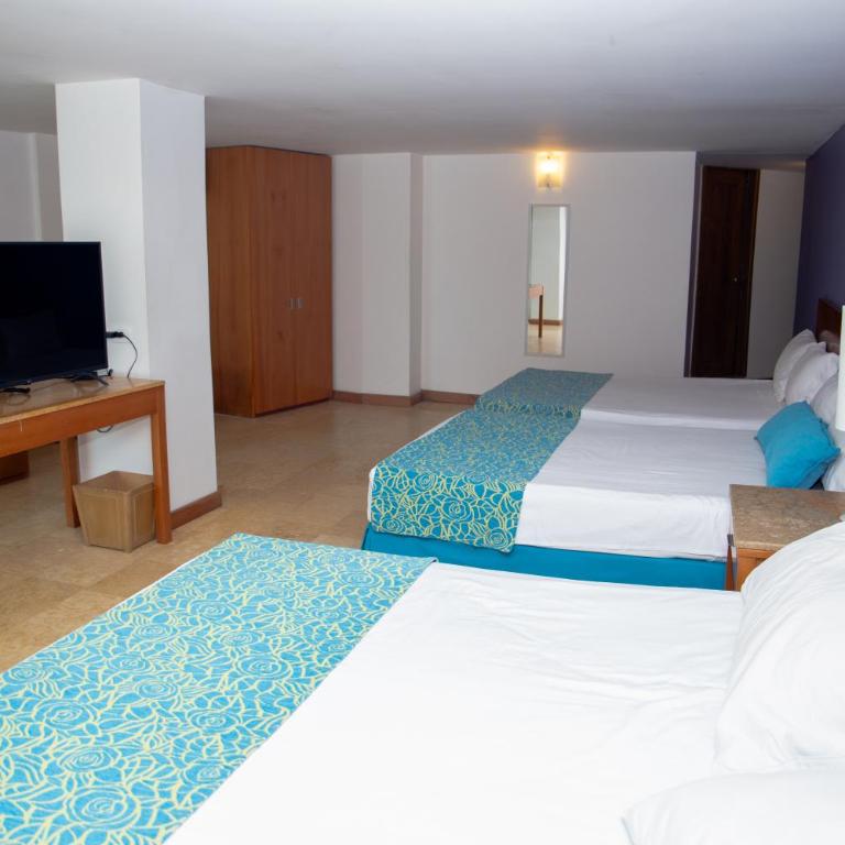 Hotel Oceania Cartagena - Habitación Doble Estándar - 2 camas - 3