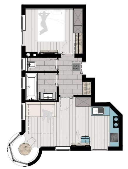 DAHUAM SUITES GERLOS Ski in Appartements mit BalkonITerrasse - One-Bedroom Apartment - 12