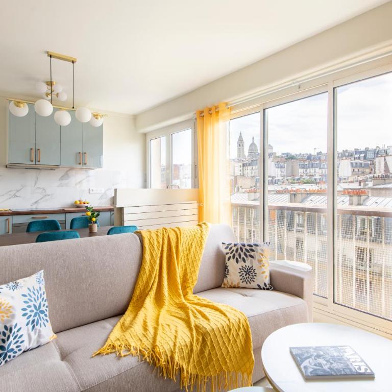 Spacious Montmartre Apartment - Sacré-Cœur View & Balcony - Apartamento Premium de 3 dormitorios con balcón - 34