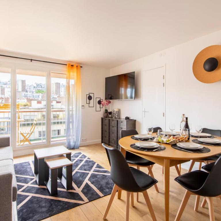 Spacious Montmartre Apartment - Sacré-Cœur View & Balcony - Apartamento Premium de 3 dormitorios con balcón - 3