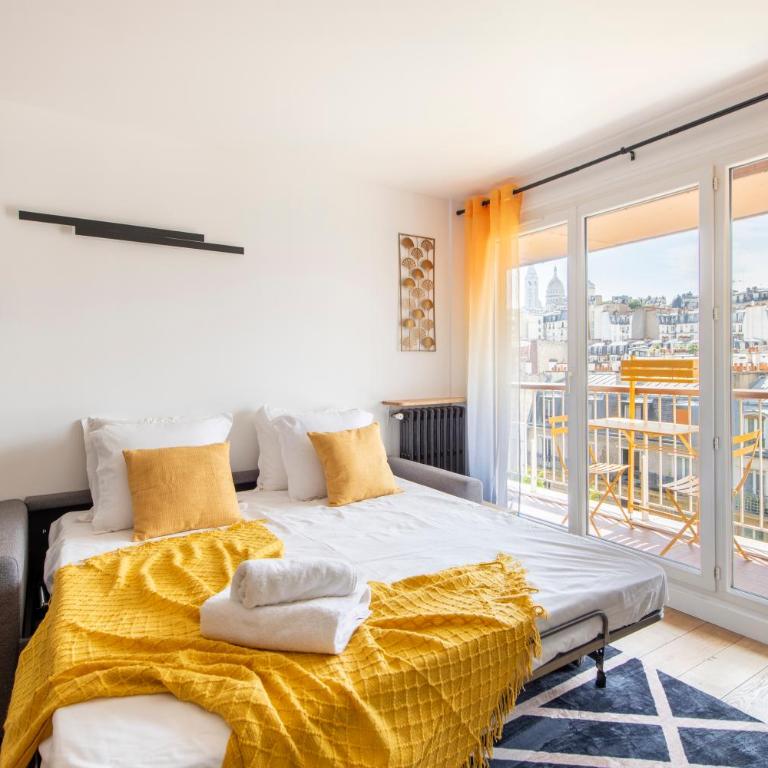 Spacious Montmartre Apartment - Sacré-Cœur View & Balcony - Apartamento Premium de 3 dormitorios con balcón - 29