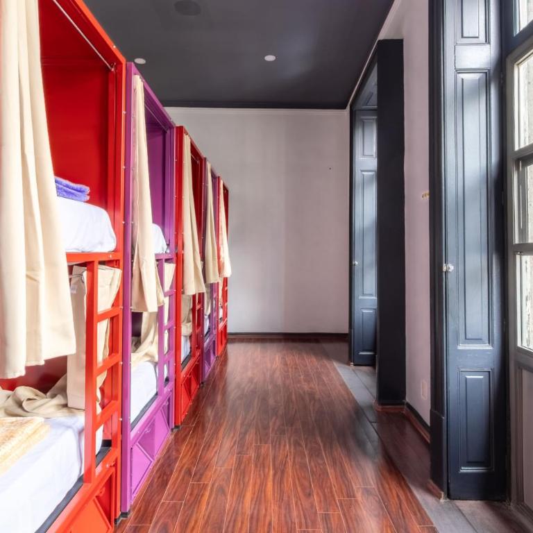 Hostel Bemaro Mexico City - Single Bed in 10-Bed Dormitory Room - 3