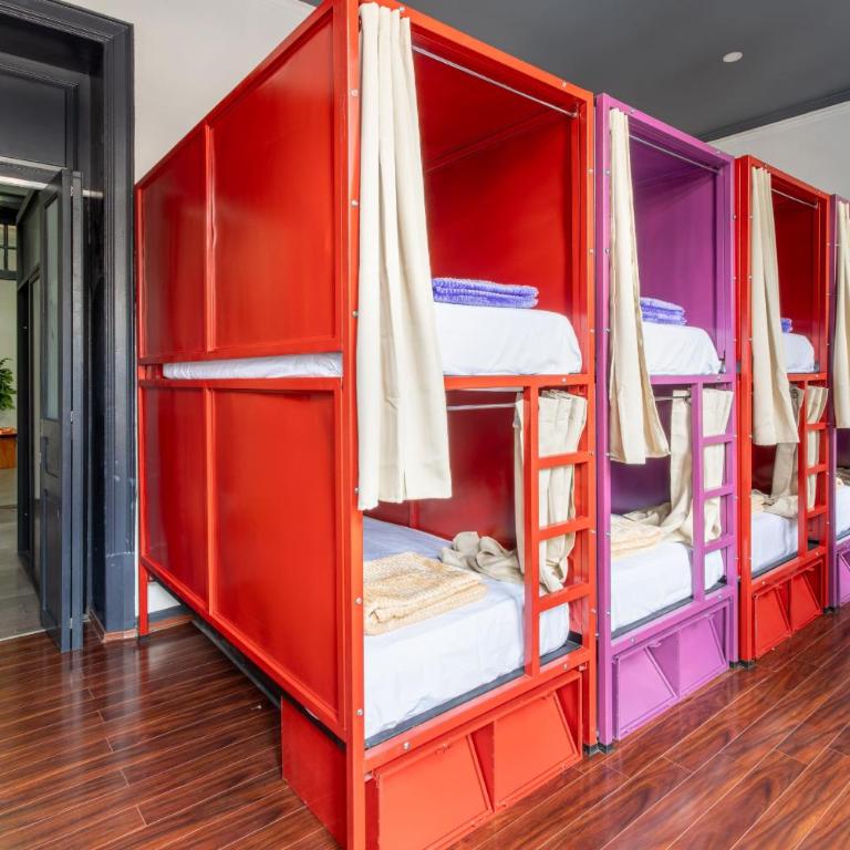 Hostel Bemaro Mexico City - Single Bed in 10-Bed Dormitory Room - 1