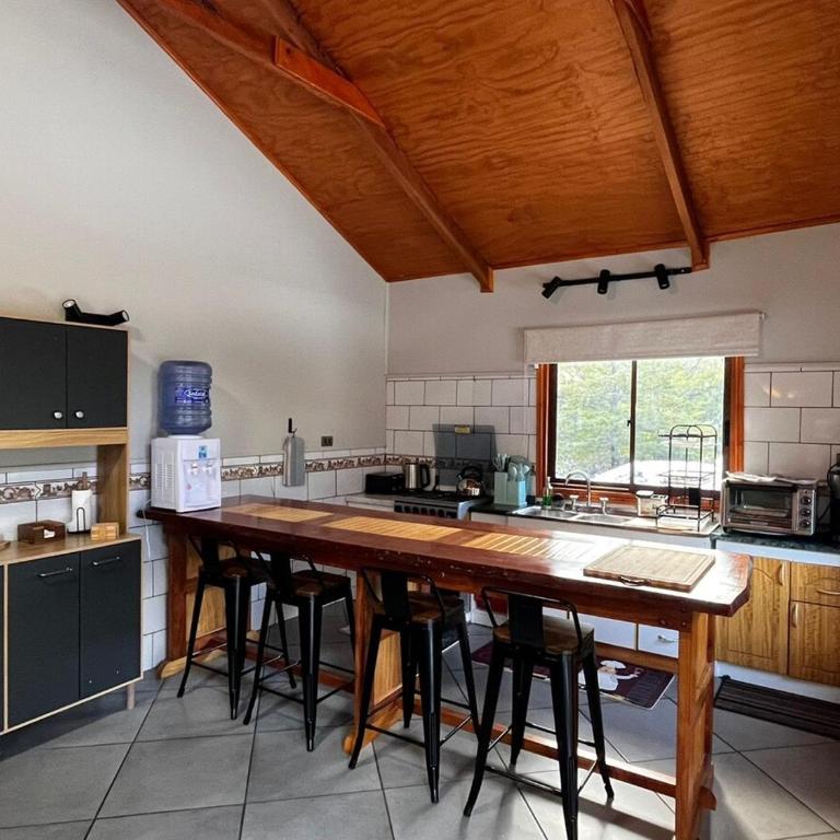 Cabaña en Conguillio nieve con vista al volcan y tinaja - Casa de 3 dormitorios - 13