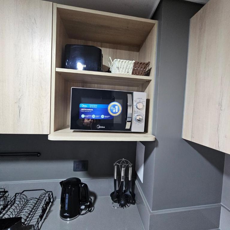 Departamento minutos de Movistar Arenas, La Moneda, Plaza de Armas en pleno Centro de Santiago - One-Bedroom Apartment - 7