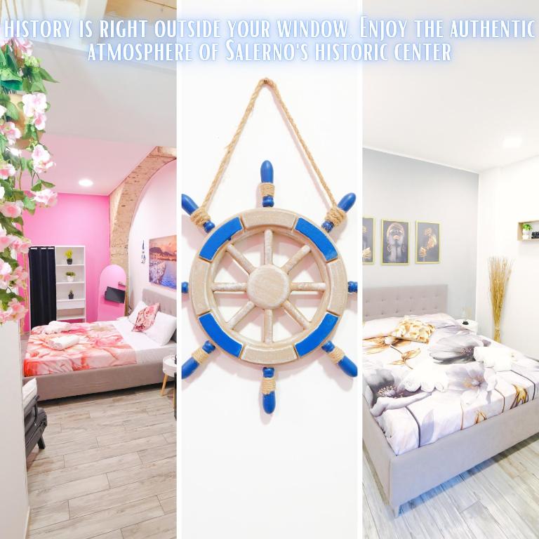 Stay in the Heart of Salerno - Near the Duomo "La finestra sul borgo" - Camera Matrimoniale con Balcone - 2