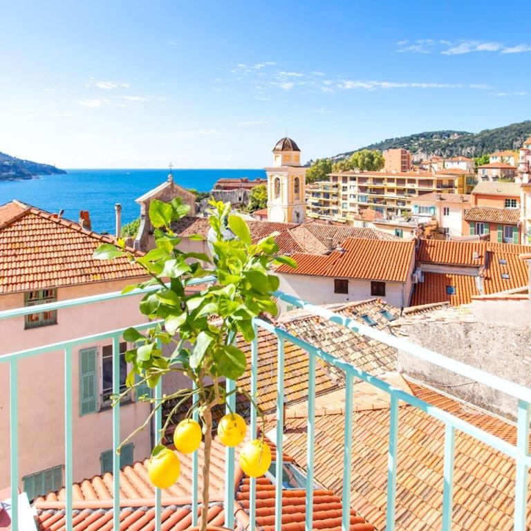 #50 Staywizus - Contesso Duplex - 1BDR, Sea View Terrace & AC - Appartement 1 Chambre - 4
