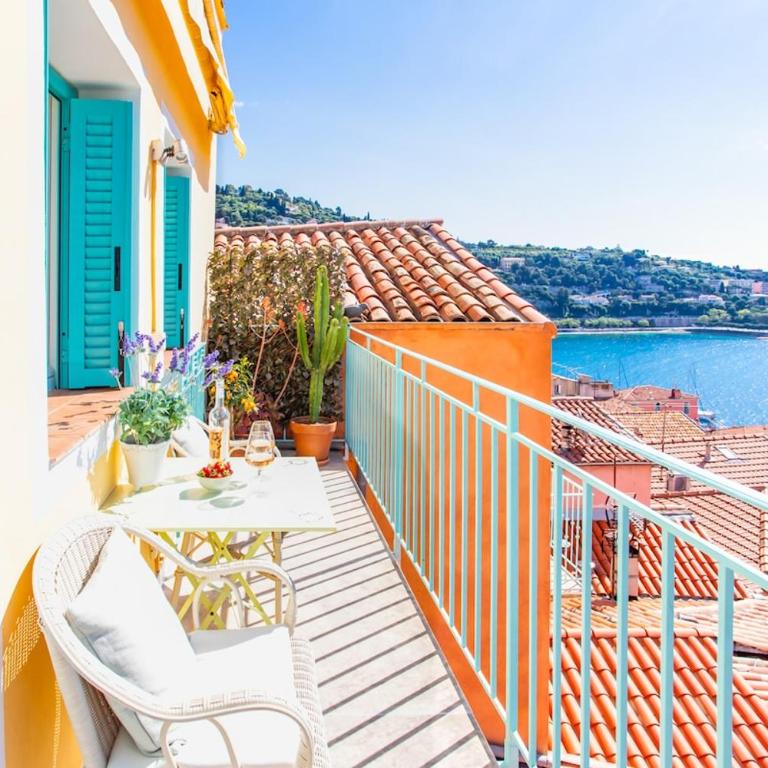 #50 Staywizus - Contesso Duplex - 1BDR, Sea View Terrace & AC - Appartement 1 Chambre - 14