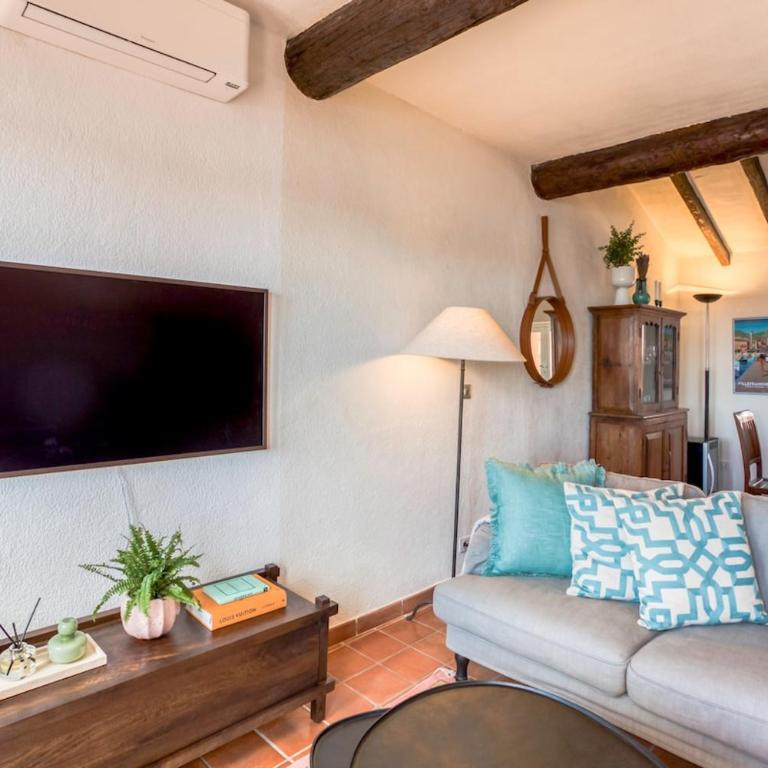 #50 Staywizus - Contesso Duplex - 1BDR, Sea View Terrace & AC - Appartement 1 Chambre - 49