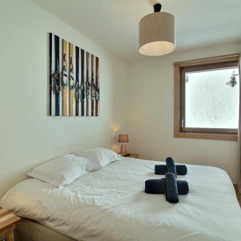 ARC 1600, Résidence Premium LE RIDGE, Appartement 10 personnes Duplex Vue Montagne - Ski aux pieds - Sauna, Hammam, Piscine intérieure chauffée, Salle de sport & fitness - Apartment mit Blick auf die Berge - 24
