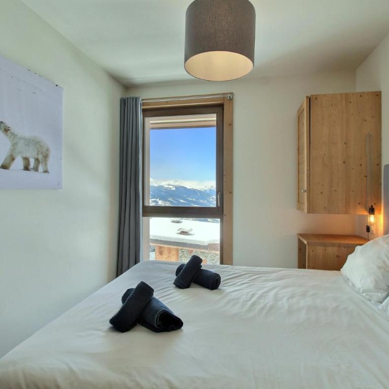 ARC 1600, Résidence Premium LE RIDGE, Appartement 10 personnes Duplex Vue Montagne - Ski aux pieds - Sauna, Hammam, Piscine intérieure chauffée, Salle de sport & fitness - Apartment mit Blick auf die Berge - 20
