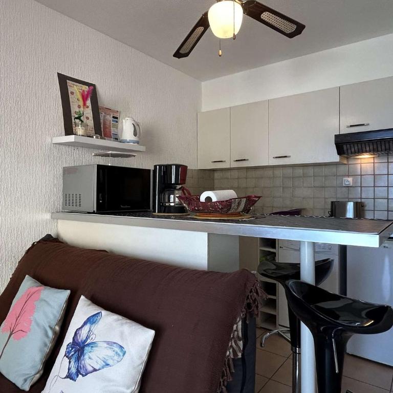 Appart studio cabine Banyuls Sur Mer BN630-002 - Studio Apartment with Sea View - 5