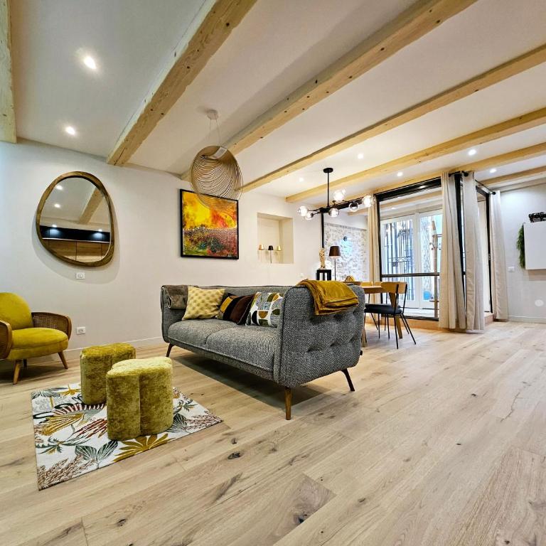 Le Magnum Riviera - Maison Proche de la Plage - Haus mit 3 Schlafzimmern - 4