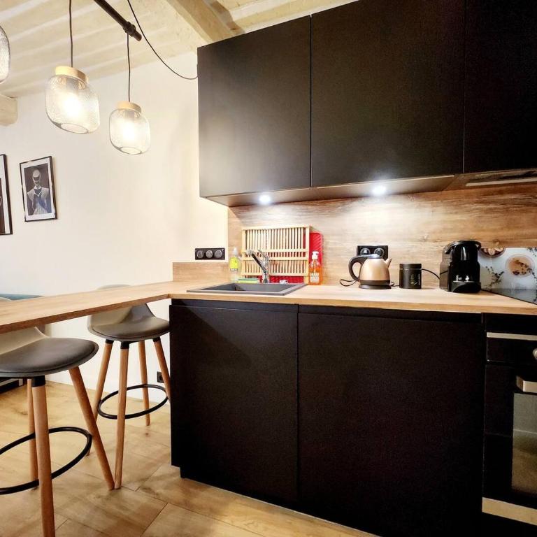 Le Garino - moins d'un km de la plage - Apartment mit 1 Schlafzimmer - 5