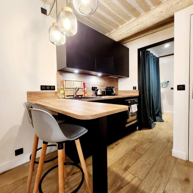 Le Garino - moins d'un km de la plage - Apartment mit 1 Schlafzimmer - 7