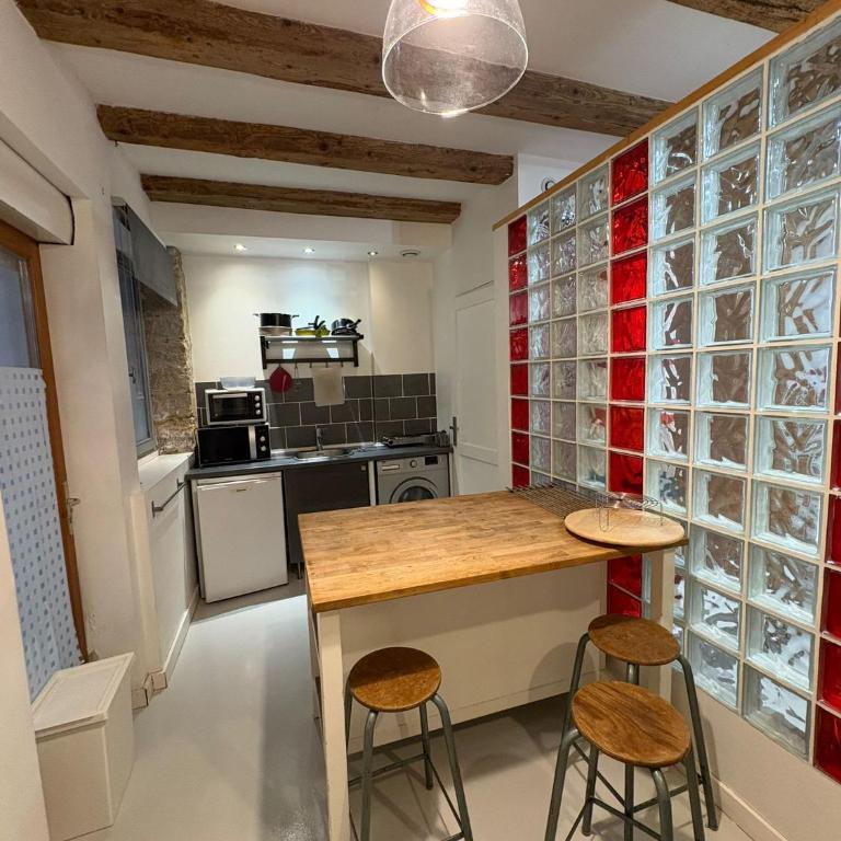 Studio calme - pentes de la croix rousse - Entrepot - Appartement 1 Chambre - 1