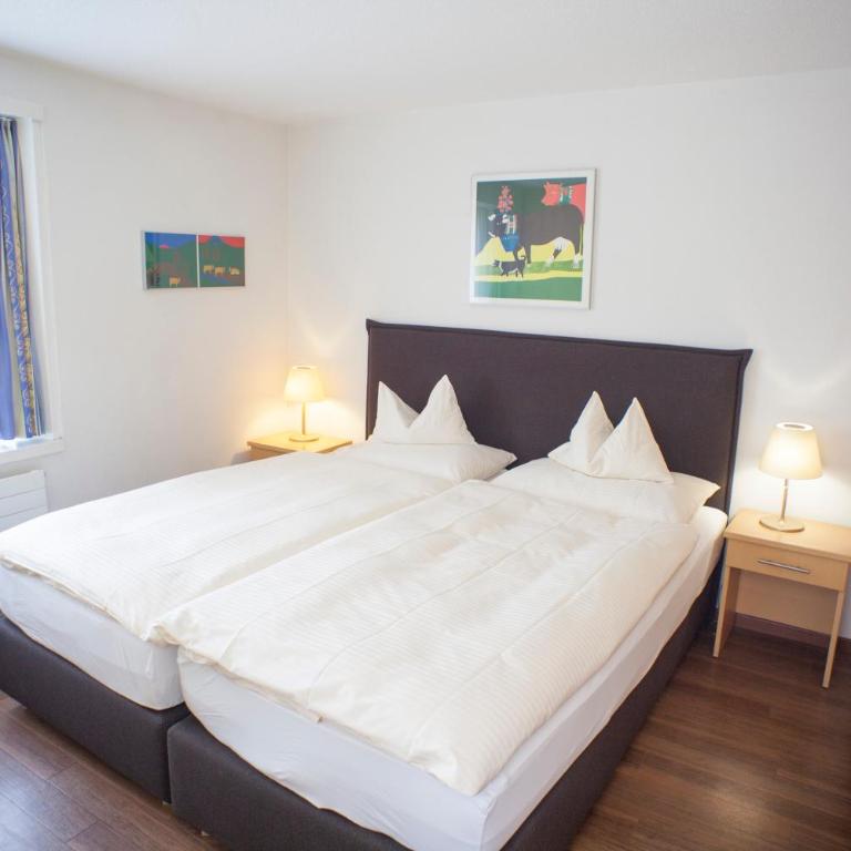Eiger Guest House - Grindelwald - Apartment mit 3 Schlafzimmern im Erdgeschoss - Chalet Eiger - 8
