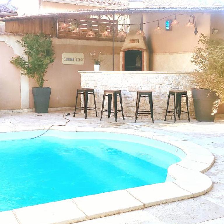 Villa jardin exceptionnel,piscine privée,climatisé - Villa con 3 Camere da Letto - 6