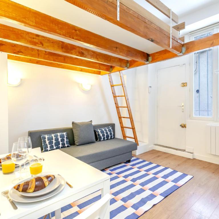 Studio cool avec mezzanine 17ème arrondissement - Studio - 11