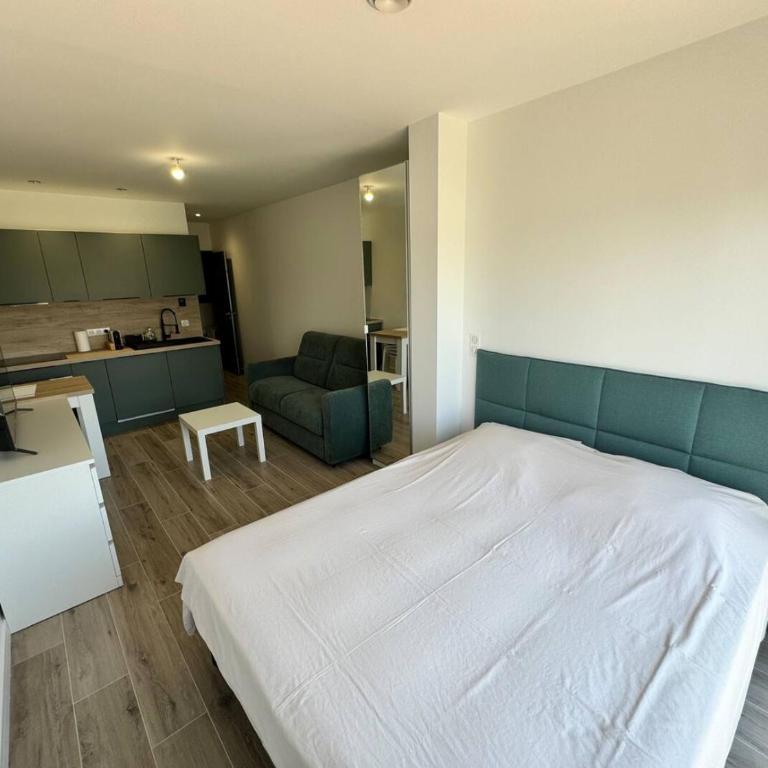 Studios Cannes Les 3 éléments - Studio mit Kingsize-Bett und Schlafsofa - 3