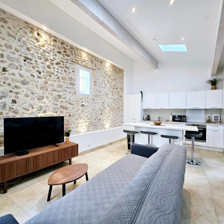 Les Casemates Antiboises - Jolie T3 proche port - Appartamento con 2 Camere da Letto - 1