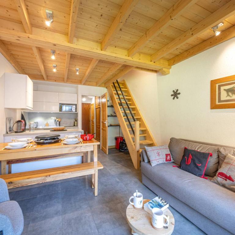 Appartement duplex skis aux pieds, 3 pièces, 5 pers., wifi, balcon, et garage privé - FR-1-694-196 - Appartement - 1