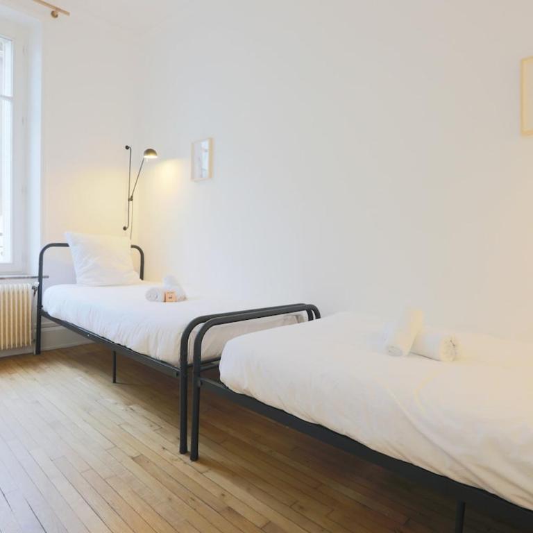 Le Chaleureux de Médreville - 6pers - 3chambres - 4lits - Terrasse - Appartamento con 3 Camere da Letto - 6