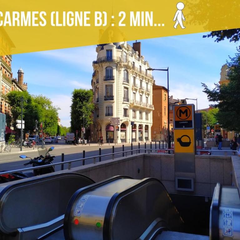 Le Paradoux - Luxe & Brique au cœur de Toulouse - Appartamento con 1 Camera da Letto - 15