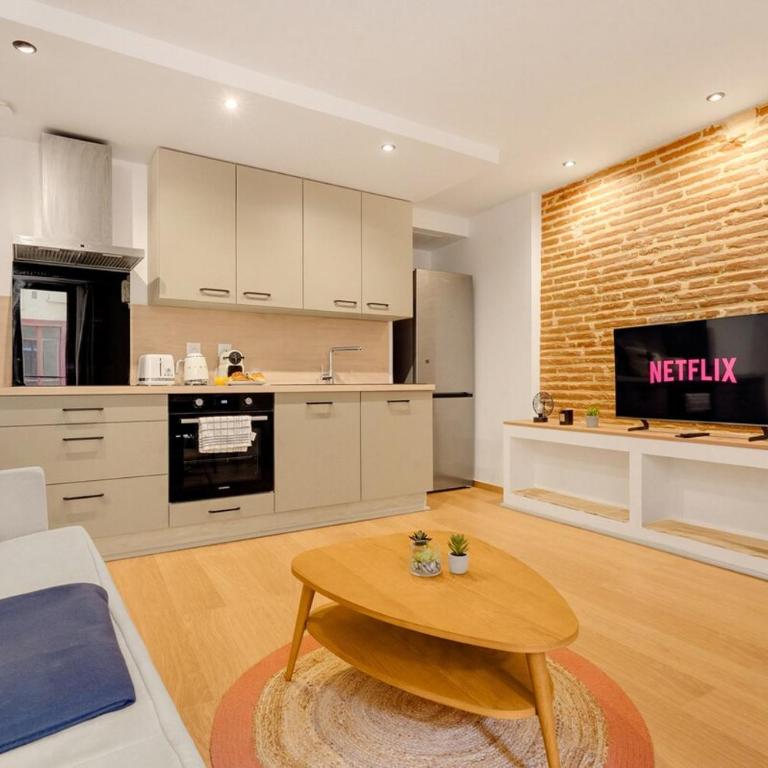 Le Paradoux - Luxe & Brique au cœur de Toulouse - Appartamento con 1 Camera da Letto - 5
