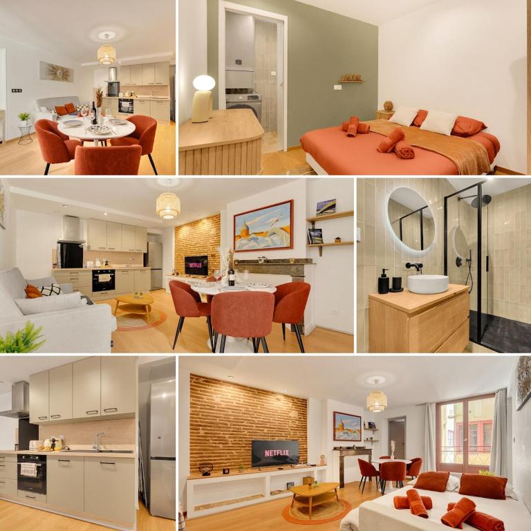Le Paradoux - Luxe & Brique au cœur de Toulouse - Appartamento con 1 Camera da Letto - 37