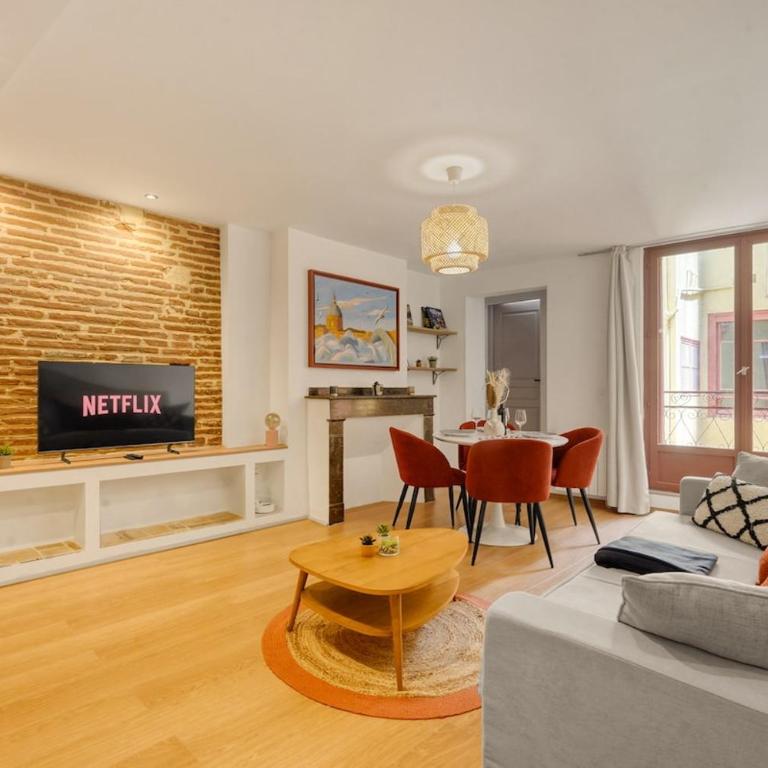 Le Paradoux - Luxe & Brique au cœur de Toulouse - Appartamento con 1 Camera da Letto - 10